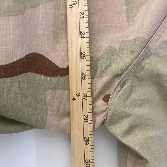 U.S. Military Desert Camouflage Ripstop Hooded‎ Jacket Mens XL Field - Picture 9 of 12